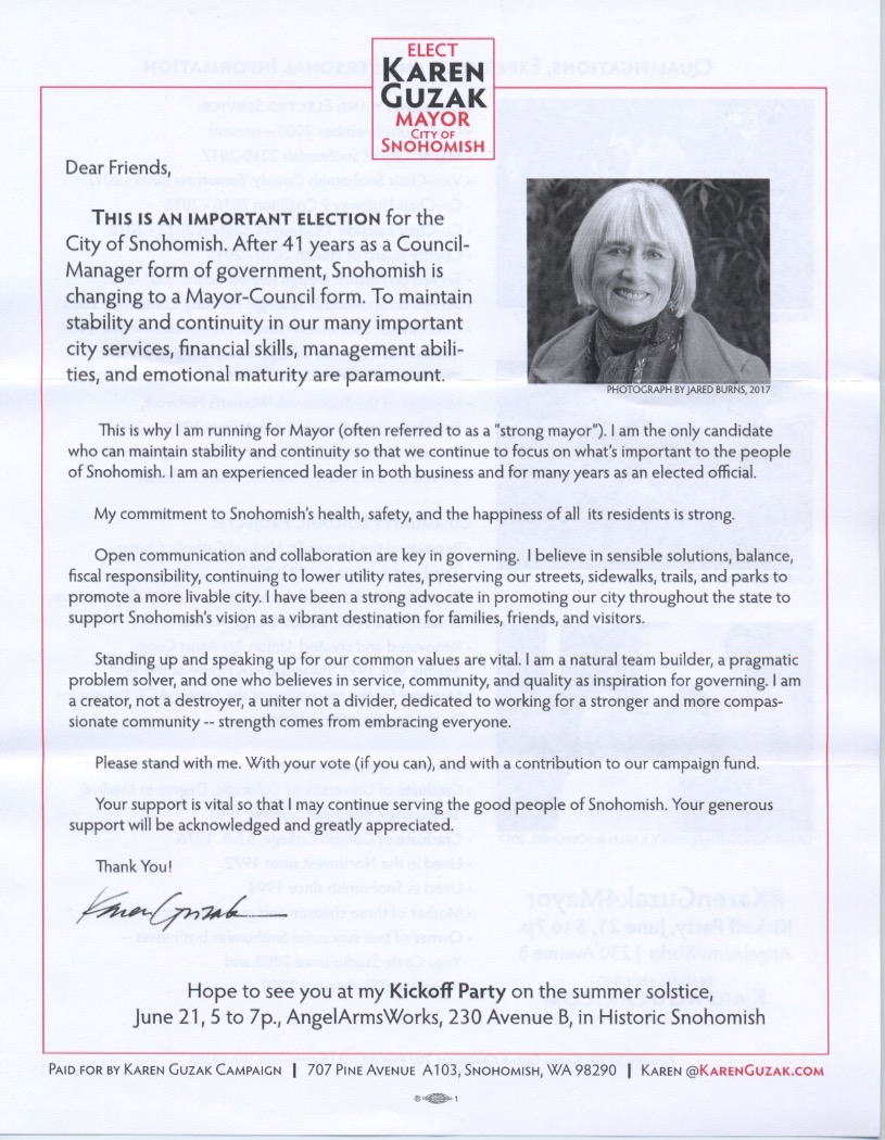 karen guzak letter